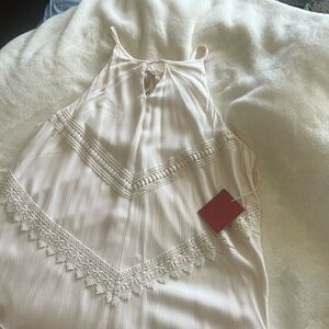Mossimo cream boho dress